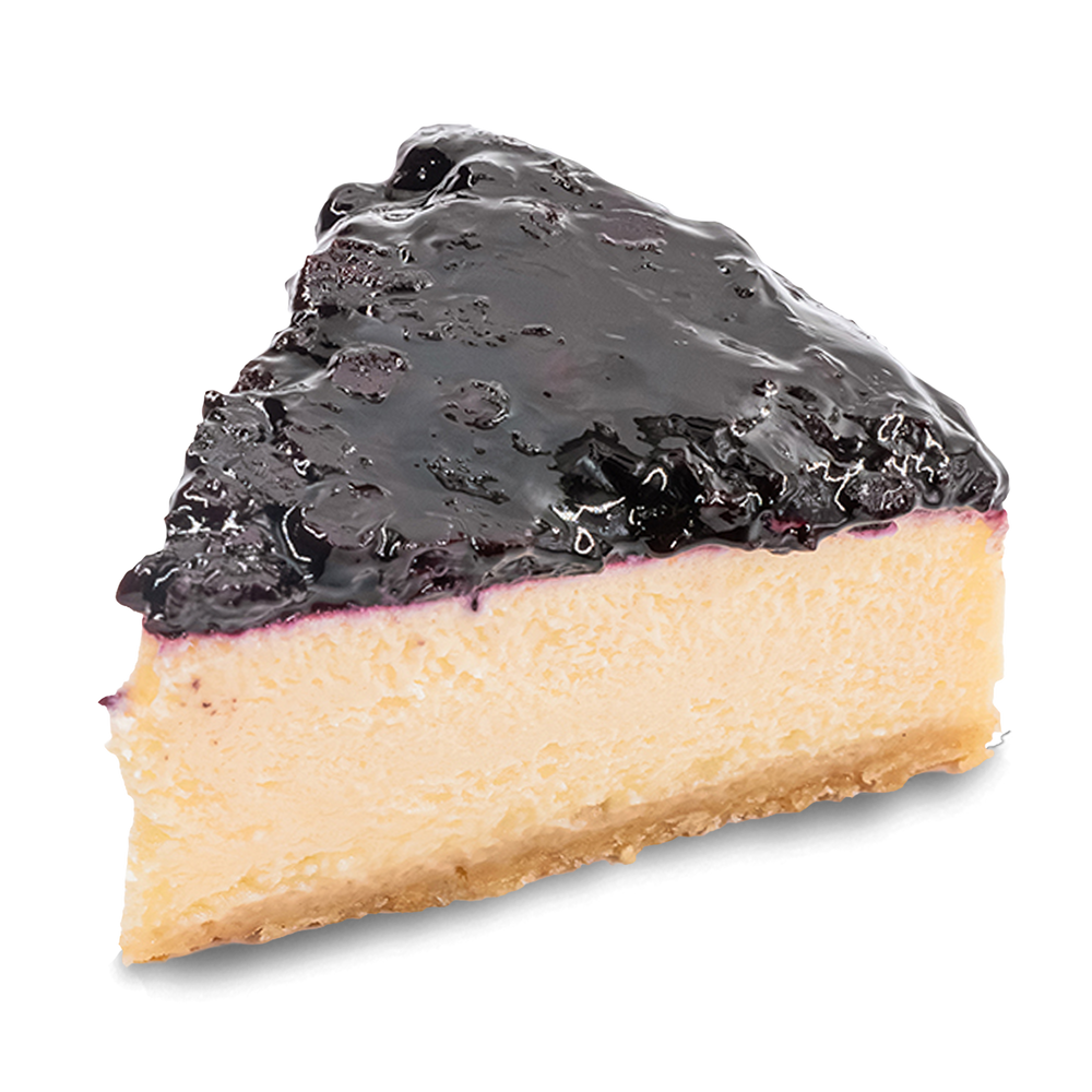 Slice Blueberry Cheesecake