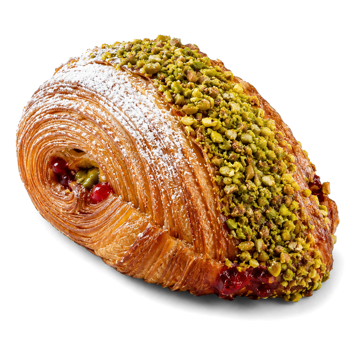Pistachio Raspberry Pan Au Chocolat