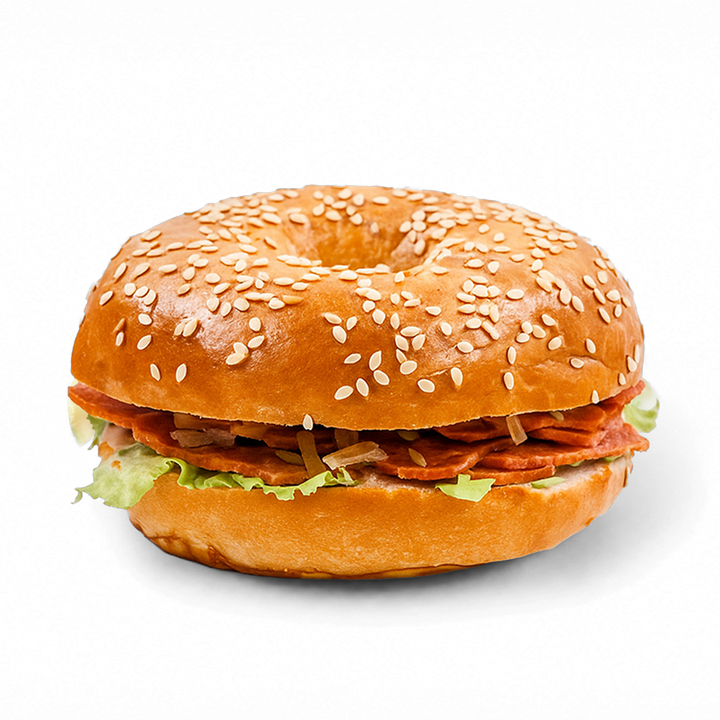 Sesame Bagel Meat Feast
