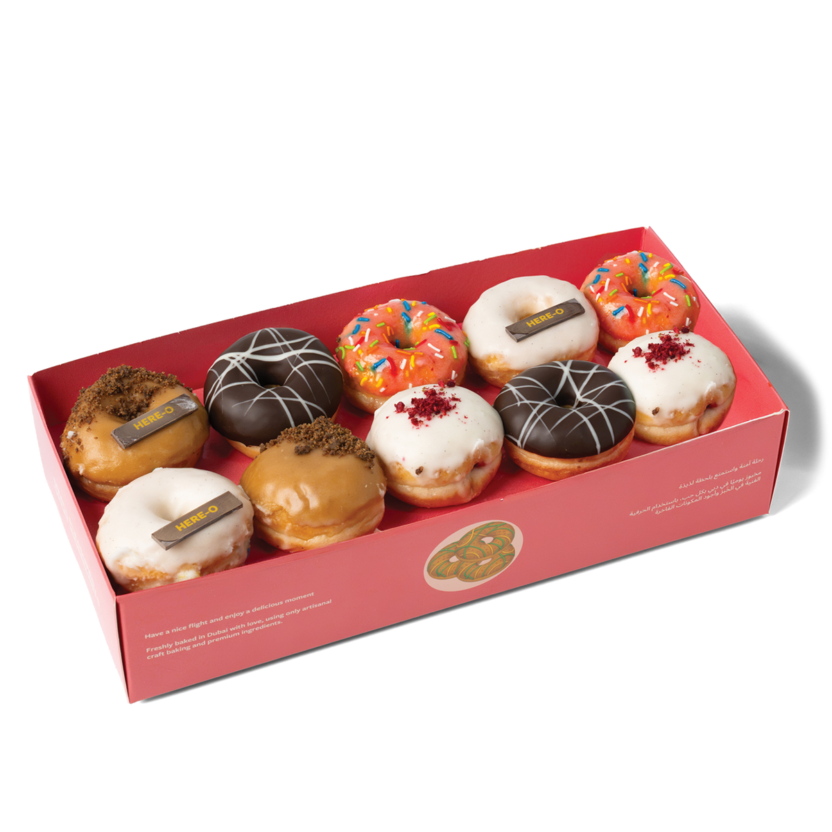 Box of 10 Mini Mixed Donuts