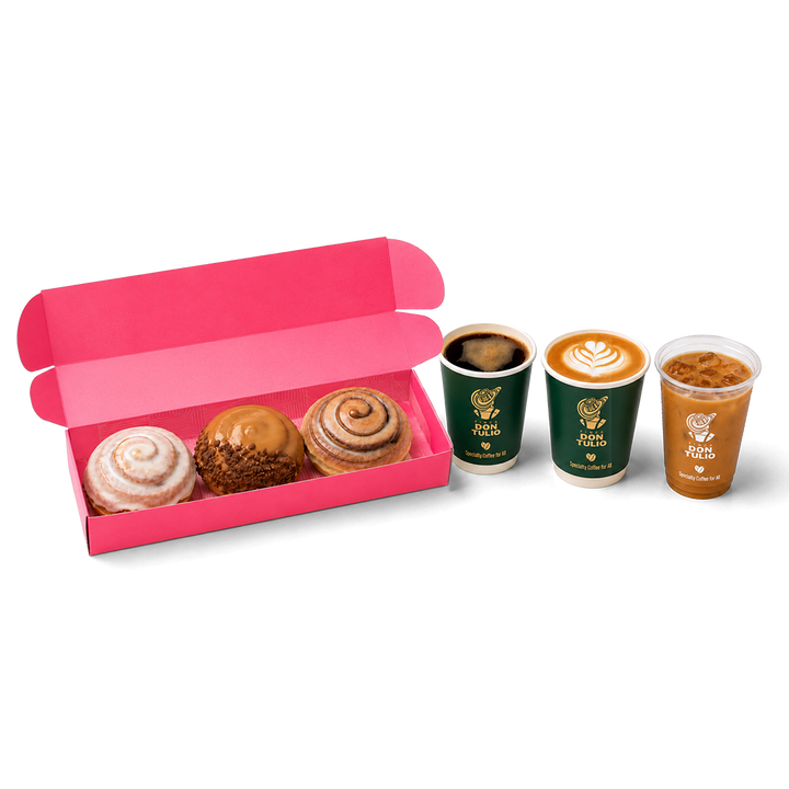 Signature Trio Combo & 3 Complimentary Specialty Coffees