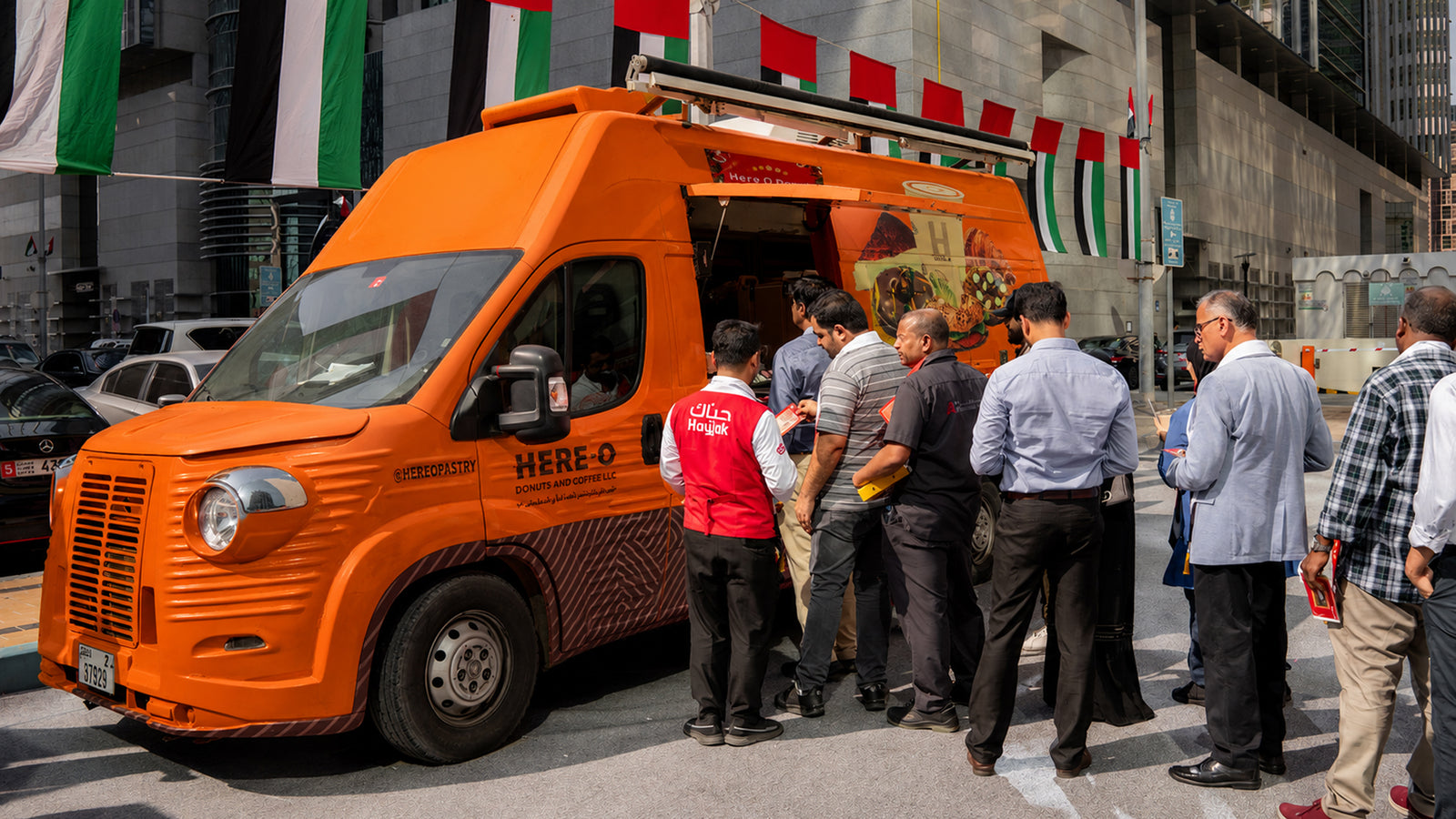 Etisalat food truck event